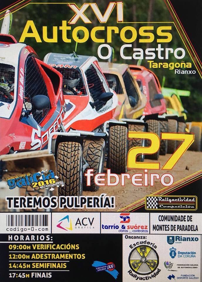 todoautocross's tweet photo. Arranca el Campeonato Gallego de #Autocross en el Circuito de O Castro @concellorianxo @Deportegalego https://t.co/fUu1ZVDlHL