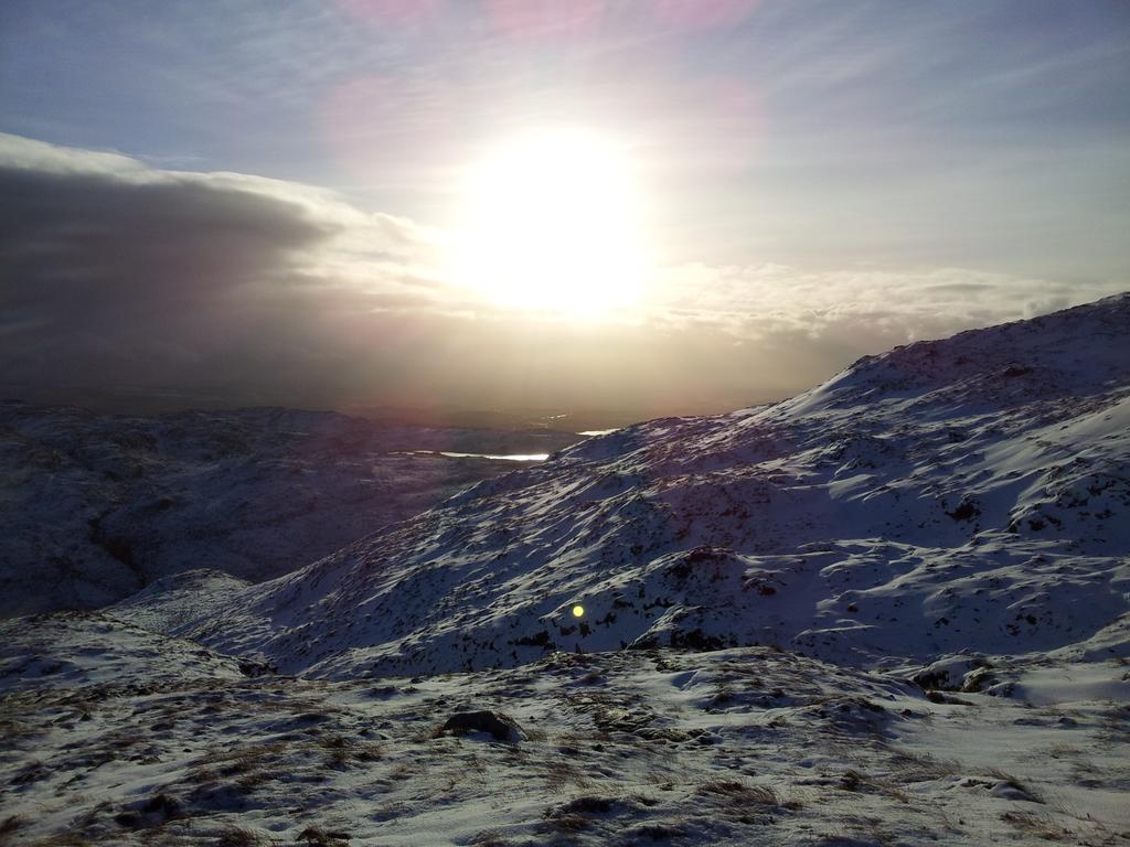 Talktourism's tweet photo. Last Friday the views from powdery snow filled peaks of the #Bluestacks #Donegal were heavenly https://t.co/GJe3VJIMYm