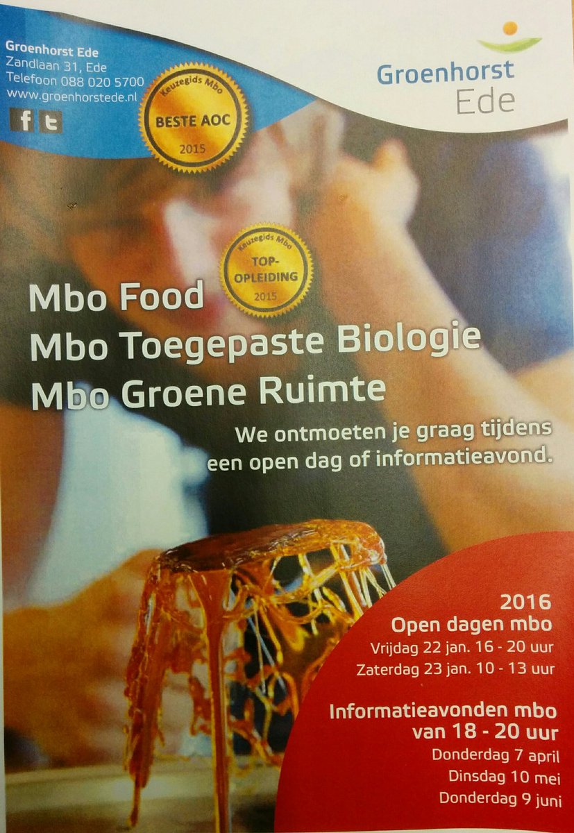 GroenhorstEde1's tweet photo. # opendagen komen er weer aan. Mis ze niet. https://t.co/aSD9xEPsYp