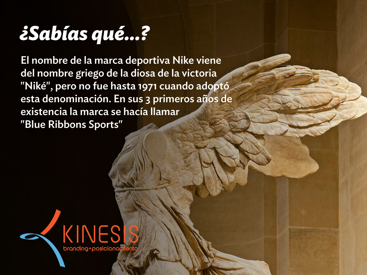 Kinesis on Twitter: "¿Sabías qué...? El nombre de la marca #Nike viene del nombre griego de la diosa de la "Niké" https://t.co/jOTTEsOfD6" / Twitter