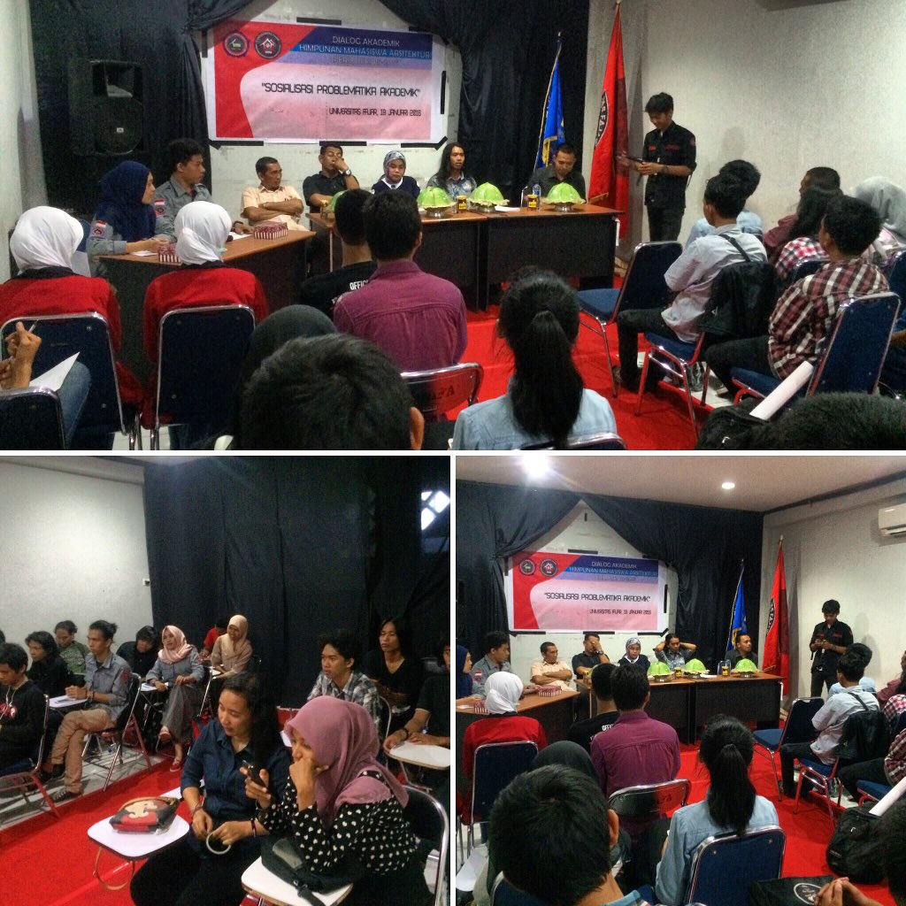 -19 Januari 2016-

Dialog Akademik yang di adakan oleh HMA FT-UNIFA.