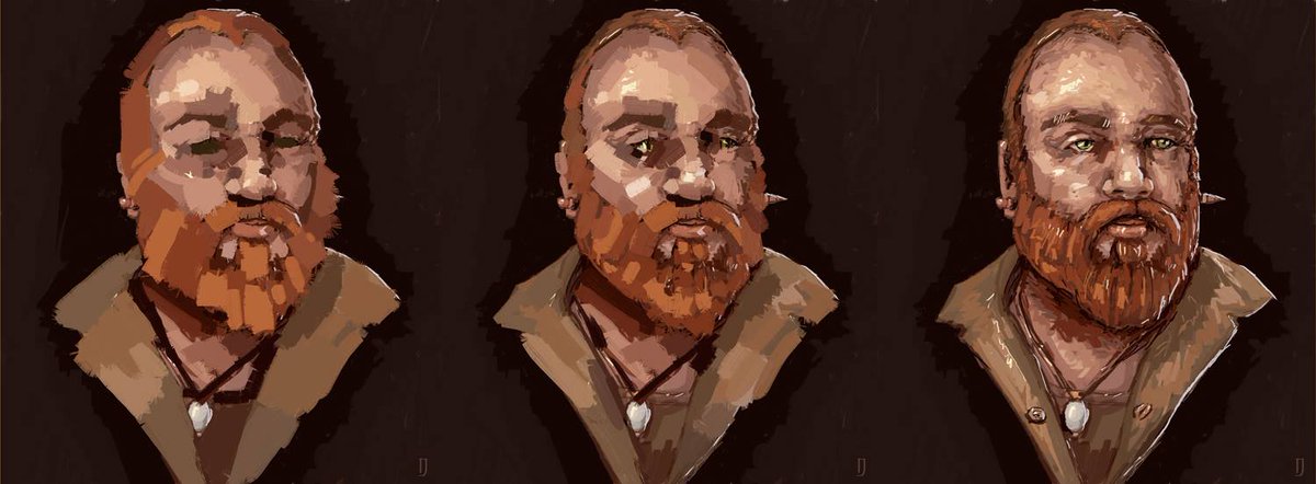squaredmotion's tweet image. Speed painting selfie:
