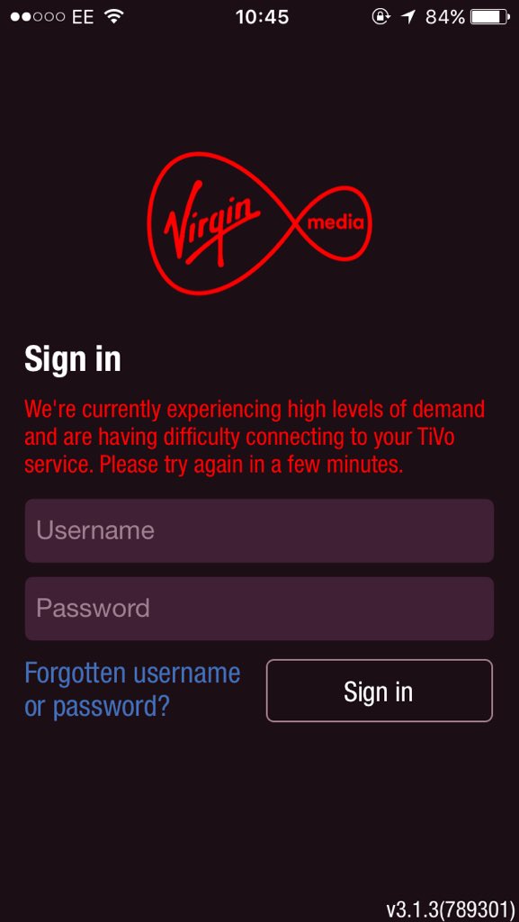 @virginmedia when is this going to be fixed? #4daysdownnow