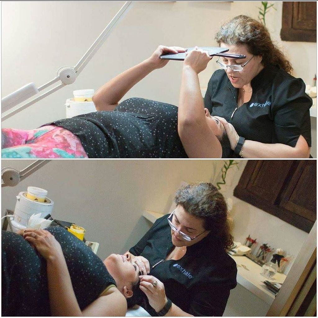 abrowsandbeauty's tweet photo. #allabouteyebrows #exhalespachicago #sparsebrows #alessandrabrowsandbeauty #event #10years https://t.co/LrLrpN1K2x https://t.co/ayR7vJ74sD