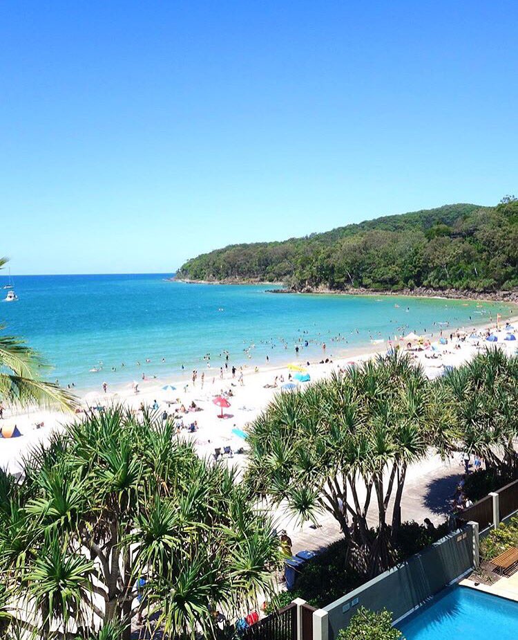 A room with a view at On The Beach Noosa! Image: <a href="/KerrieHess/">Kerrie Hess</a>. #VisitNoosa