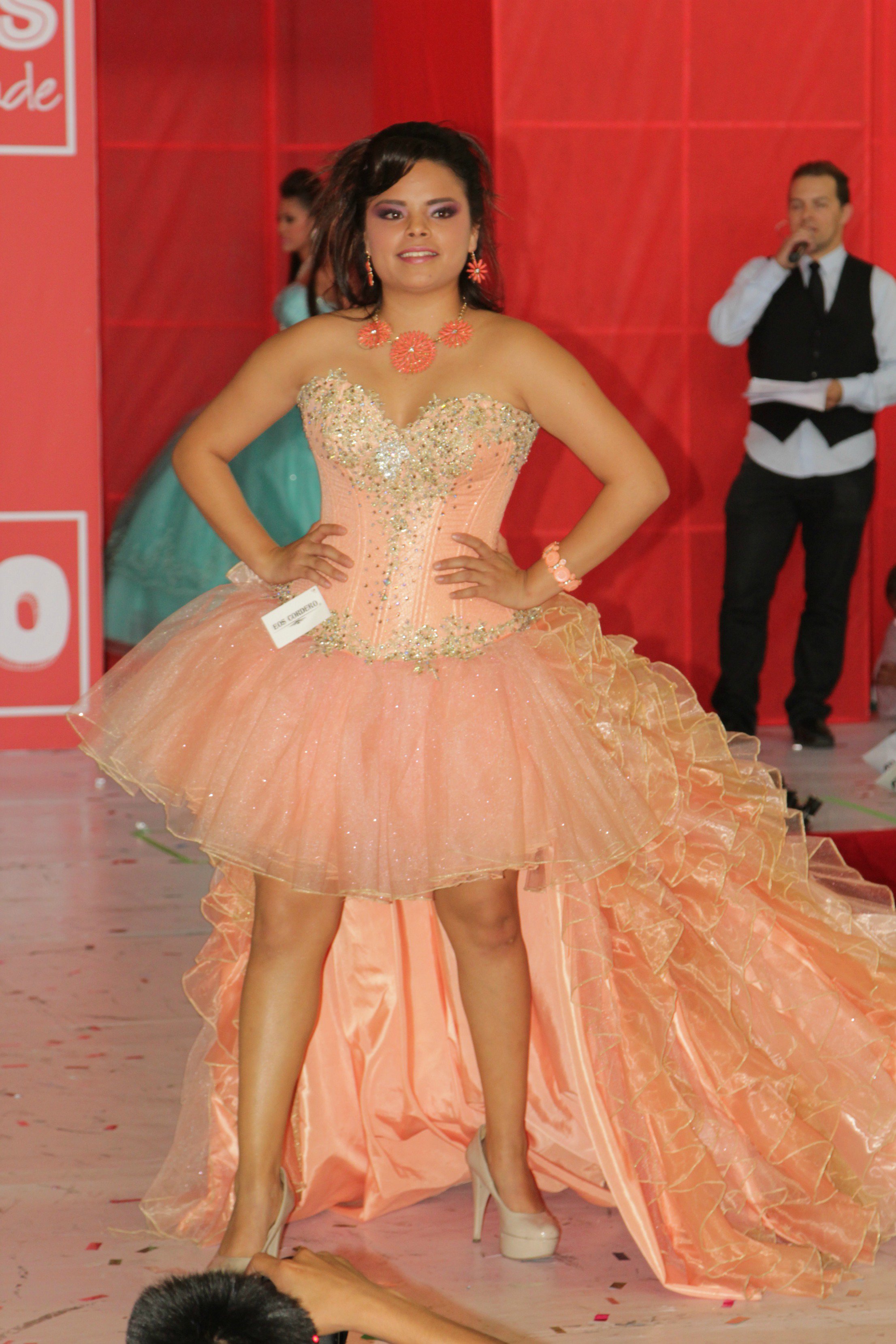 Vestidos color durazno cortos new arrivals