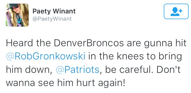 MeninistTweet's tweet photo. lmaoo gronk is savage af https://t.co/x0XlIw3I5y