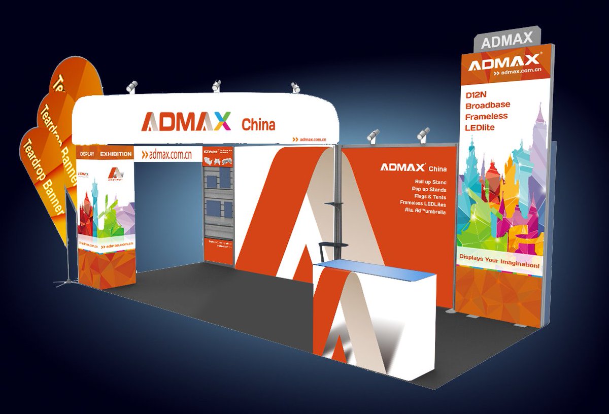 Ezyset, take it easy in your exhibition solution.