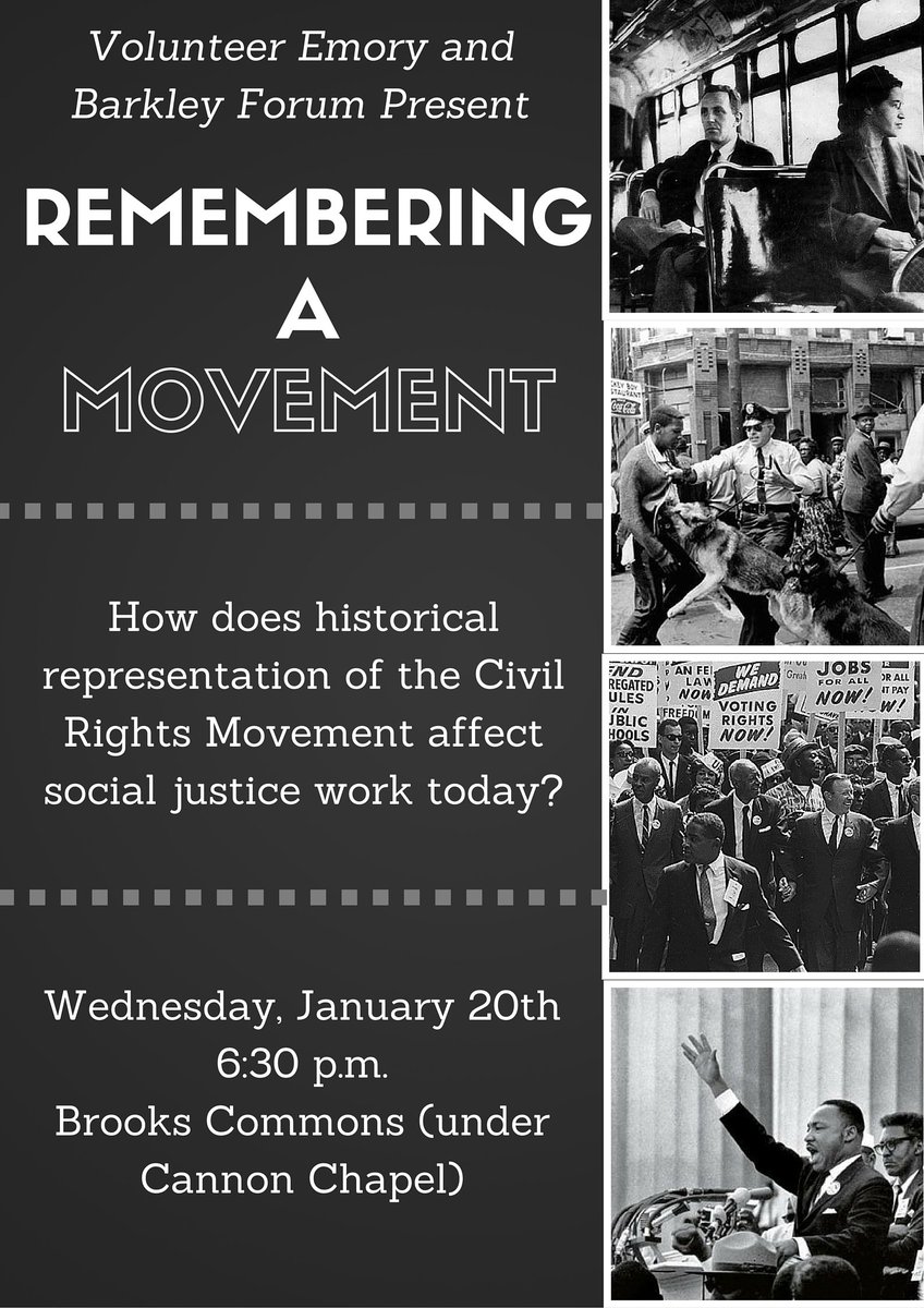 VolunteerEmory's tweet photo. Reminder that our 1st SJD of the semester is TOMORROW. Don't miss out on this amazing event! https://t.co/QRdzpaspD4