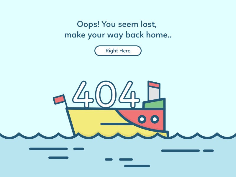 ArtDevyani's tweet photo. #dailyui #design #ui #illustration #404page Day 008 : 404 page. https://t.co/TZj1GmL4IX