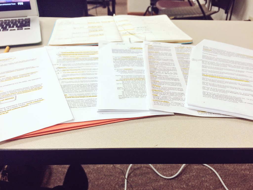 MissAlaimo's tweet photo. Let the EPPSP Law phase begin! #ButlerEPPSP https://t.co/G5Xx1jPLJA