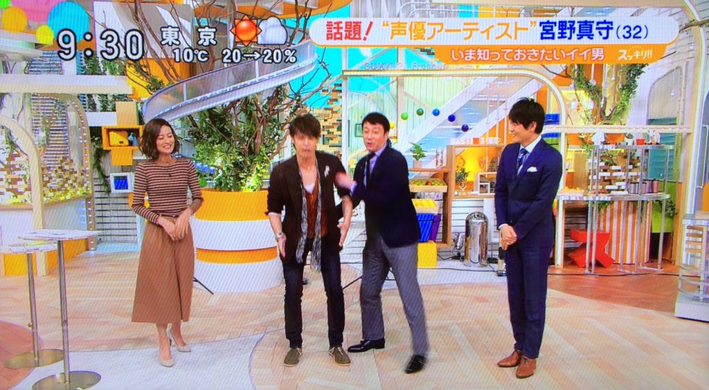 かなむら 鰤ロス على تويتر いつまで経っても腰の低い宮野真守の体勢を整える加藤浩次の図 T Co Qjjm0wpv かなむら 鰤ロス على تويتر いつまで経っても腰の低い宮野真守の体勢を整える加藤浩次の図 T Co Qjjm0wpv