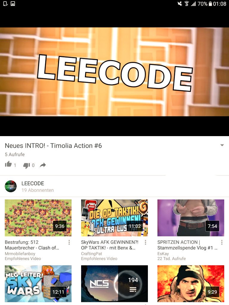 TheRealLEECODE's tweet image. Neues INTRO! - Timolia Action #6