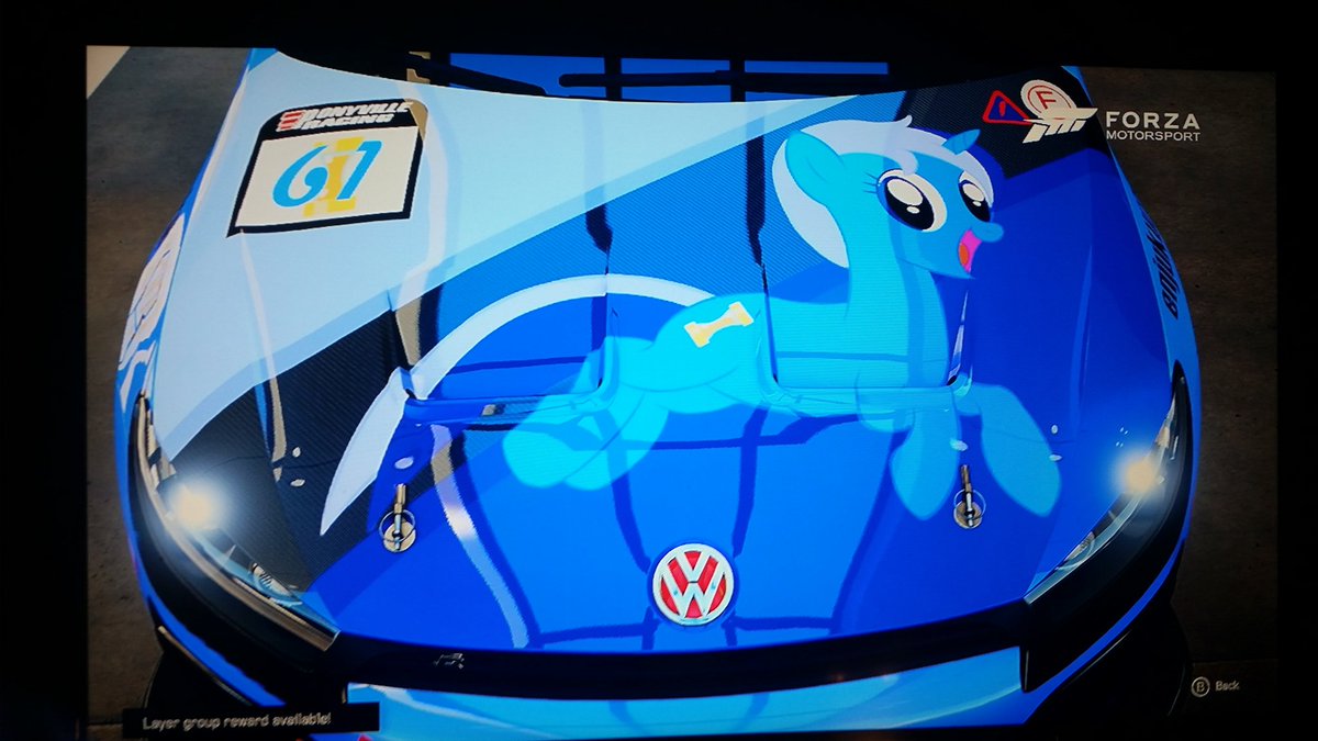 #bronies Minuette Volkswagen Scirocco R #Forza6