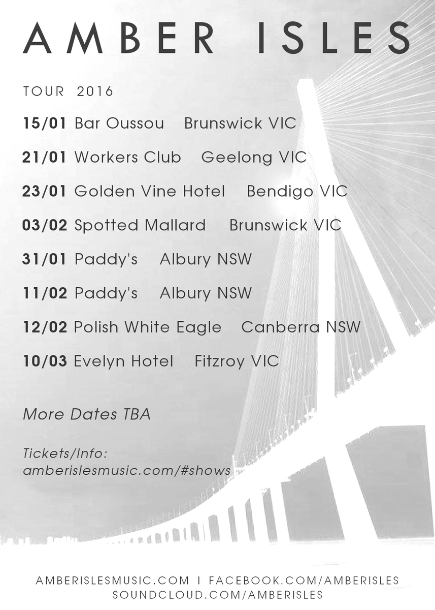 amberisles's tweet photo. Amber Isles Inaugural Tour 2016. https://t.co/2HIRbnqcZM