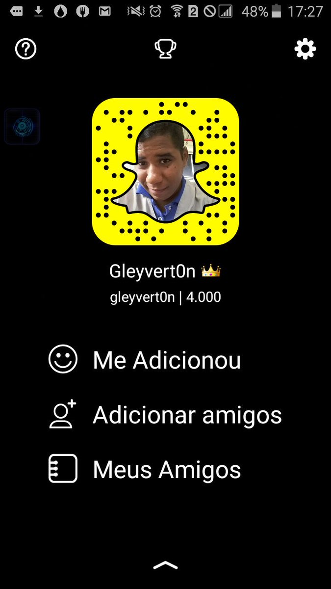 gleyverton1's tweet photo. #Addme #snapchat #snapcode #snapme #snaprecife #snapbr #snapbrasil https://t.co/5ScyEy6N6S