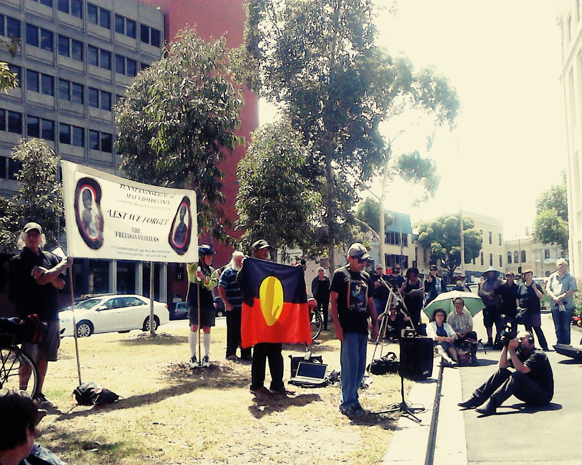 'Truth is like a weapon' Robbie Thorpe at Tunnerminnerwait & Maulboyheenner Commemoration #SOSBLAKAUSTRALIA