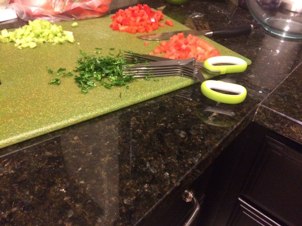 You know you're an adult when you are pumped to use your new herb scissors from Christmas <a href="/WendyLevell/">Wendy Levell</a> #whosturnisit