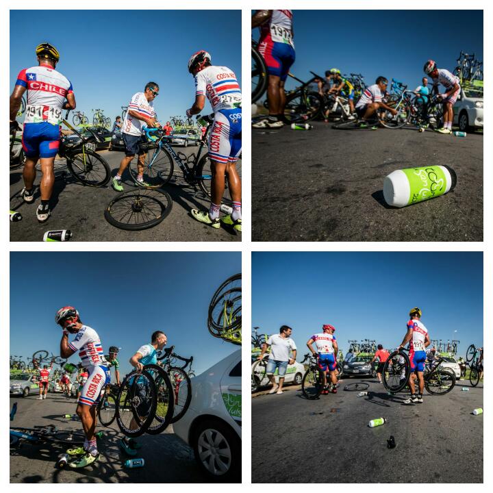 mznicolas's tweet image. #crashoftheday @TourSanLuis by artist @white_images Stage 1 @FannyT_LN @roadcc @Cyclingnewsfeed