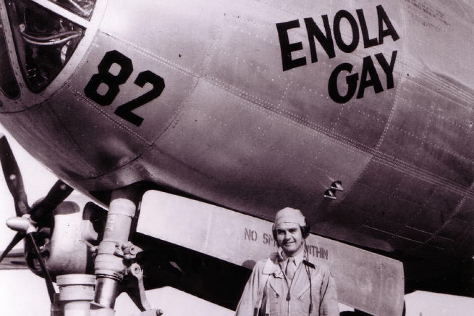 Pilots of enola gay in hiroshima