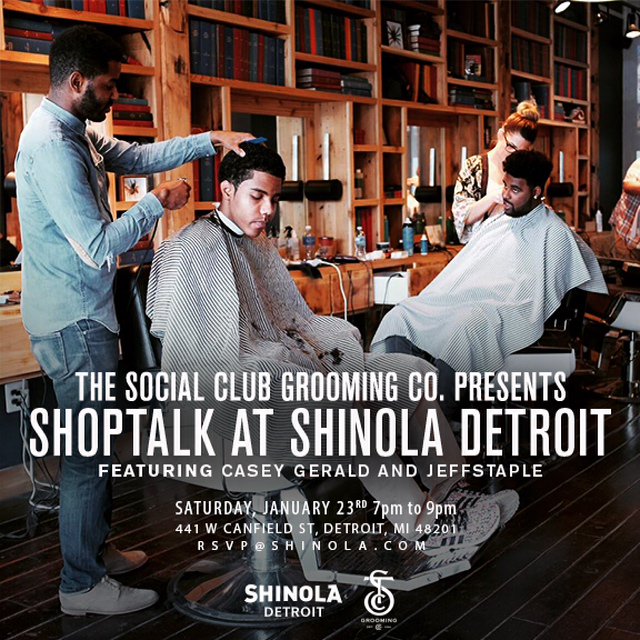 breakout_today's tweet photo. Our good friend @SebastianWho is collaborating w/ @Shinola for #TSCShopTalk featuring @CaseyGerald and @jeffstaple! https://t.co/gvE7bFCscG