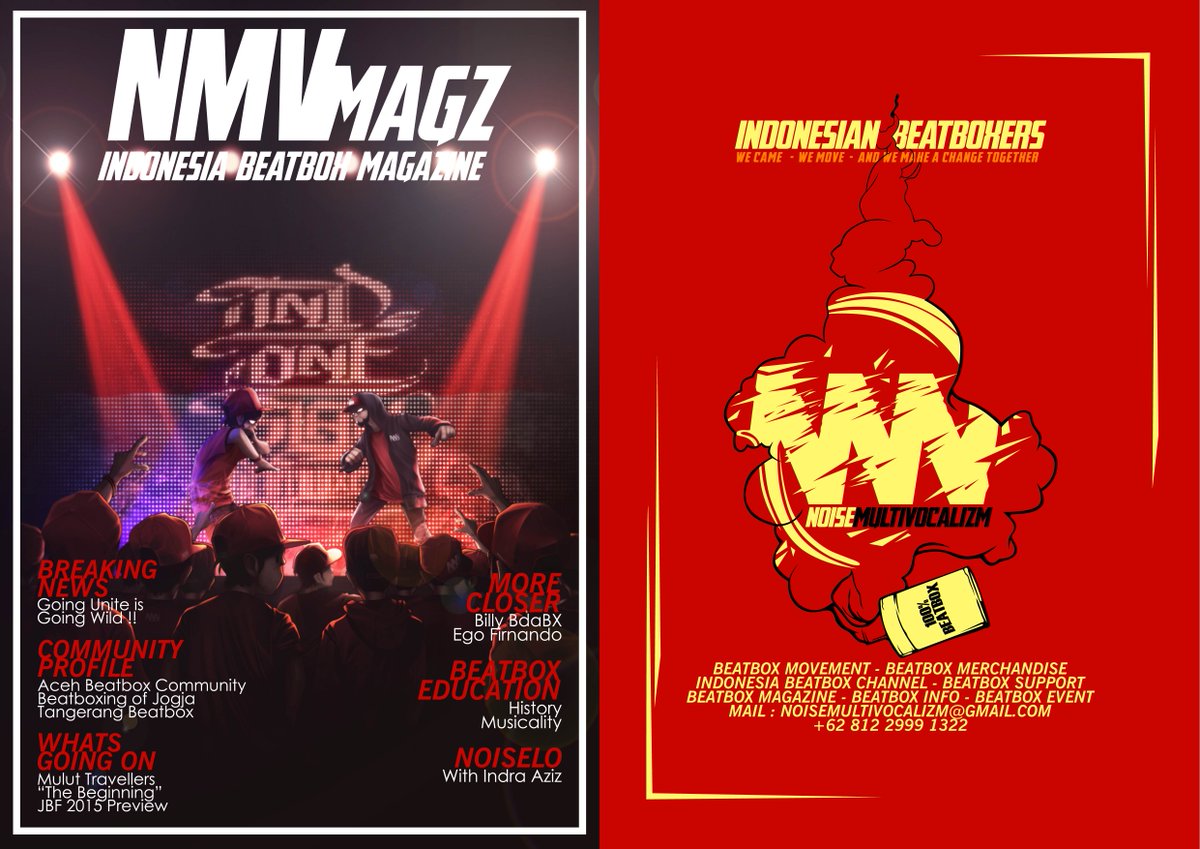 mhjrn_official's tweet photo. NMVmagz : INDONESIA BEATBOX MAGAZINE // FREE DOWNLOAD on https://t.co/R1BQnIyPza #Retweet https://t.co/3mLpWXoNrH