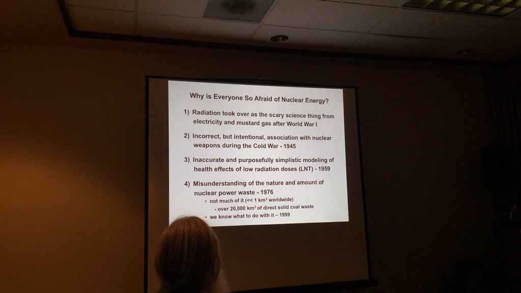 ANS_EWS's tweet image. Why is everyone so scare of nuclear? @JimConca