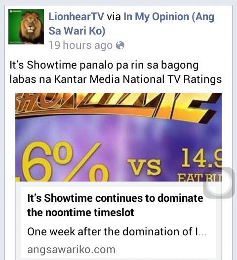 HeneralTuna's tweet photo. It's Showtime is still the Best Noontime Show in the Philippines!#ShowtimeMiyerKuLit https://t.co/qxkRaMvQjd