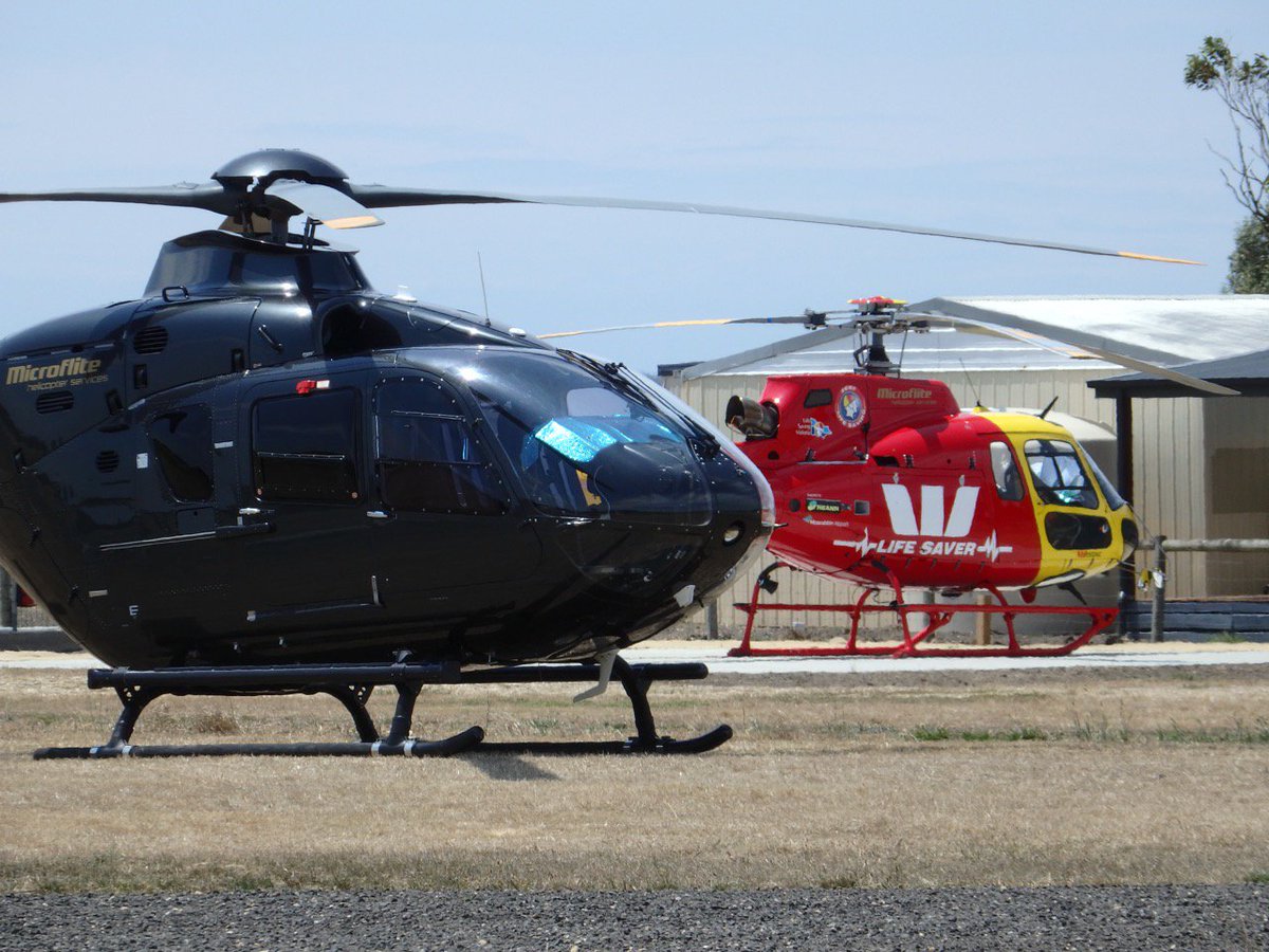 BarwonHeadsAir's tweet photo. .@MicrofliteHeli's EC135 VH-VJB visited us in Barwon Heads today https://t.co/7DU8UNAl4z