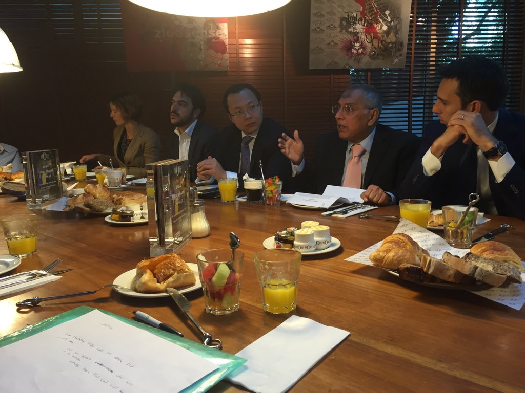 NBCDubai's tweet photo. How will #taxinUAE influence my business? #nbcdubai -breakfast discussion started https://t.co/fyL83DeIZq