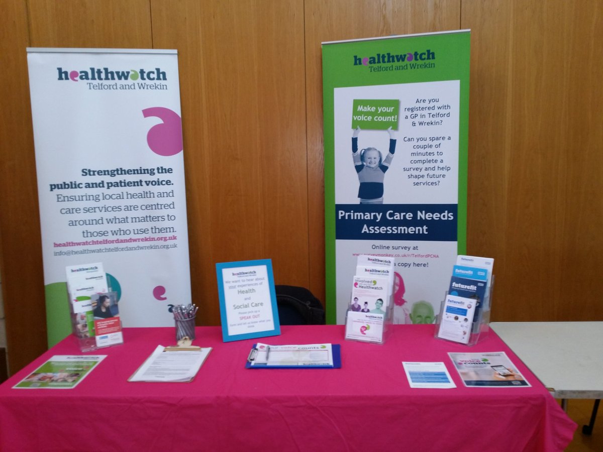 Come down to Wellington Methodist Church and share your health and social care experiences! @TelfordSCForum