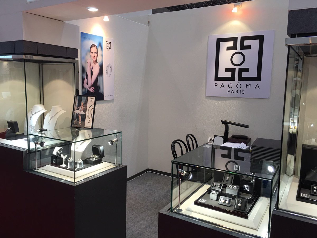 PacomaParis's tweet photo. We are exhibiting at the #IJT. 
Come visit us at the International area, France Pavilion, booth A12-22 ! #jewelry https://t.co/gqRQGQnqsI