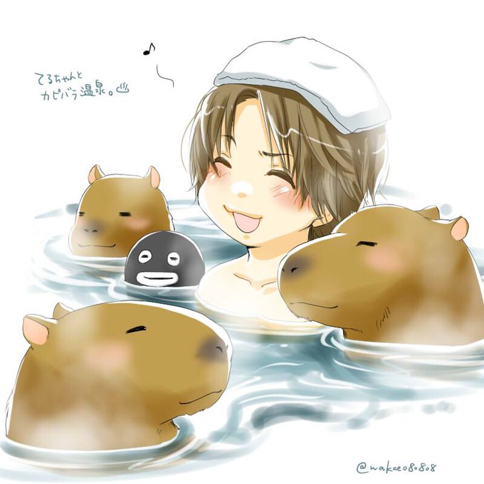 カピバラ温泉のtwitterイラスト検索結果