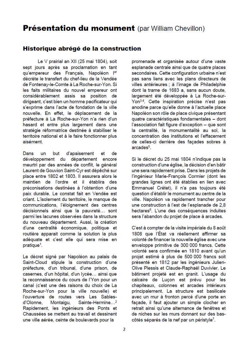 PatrimoineLRSY's tweet photo. Extraits de notre publication sur l'église Saint-Louis de La Roche-sur-Yon déjà disponible et bientôt à @otlrsyagglo https://t.co/1YQynSePym