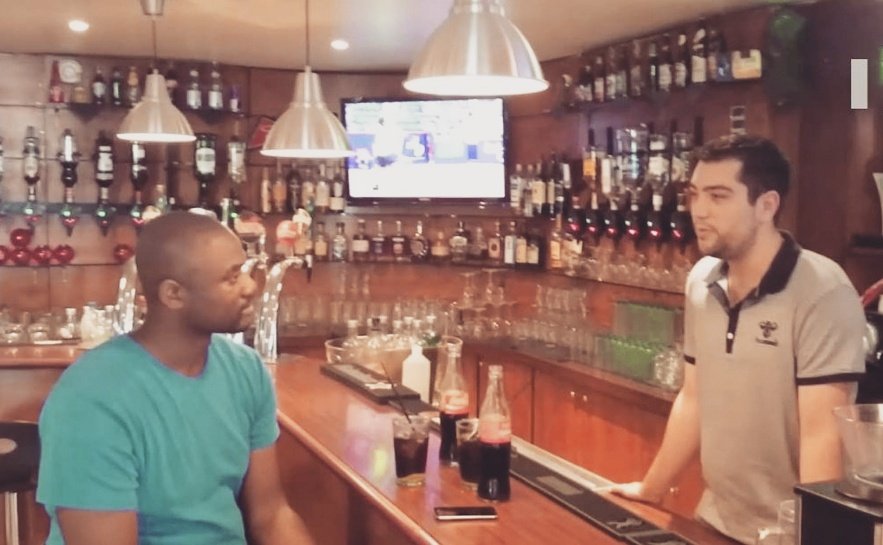 Un #bar #sportif au look #New-yorkais, vous ne vous y trompez pas... Bienvenue au #BigApple ! #night #Strasbourg