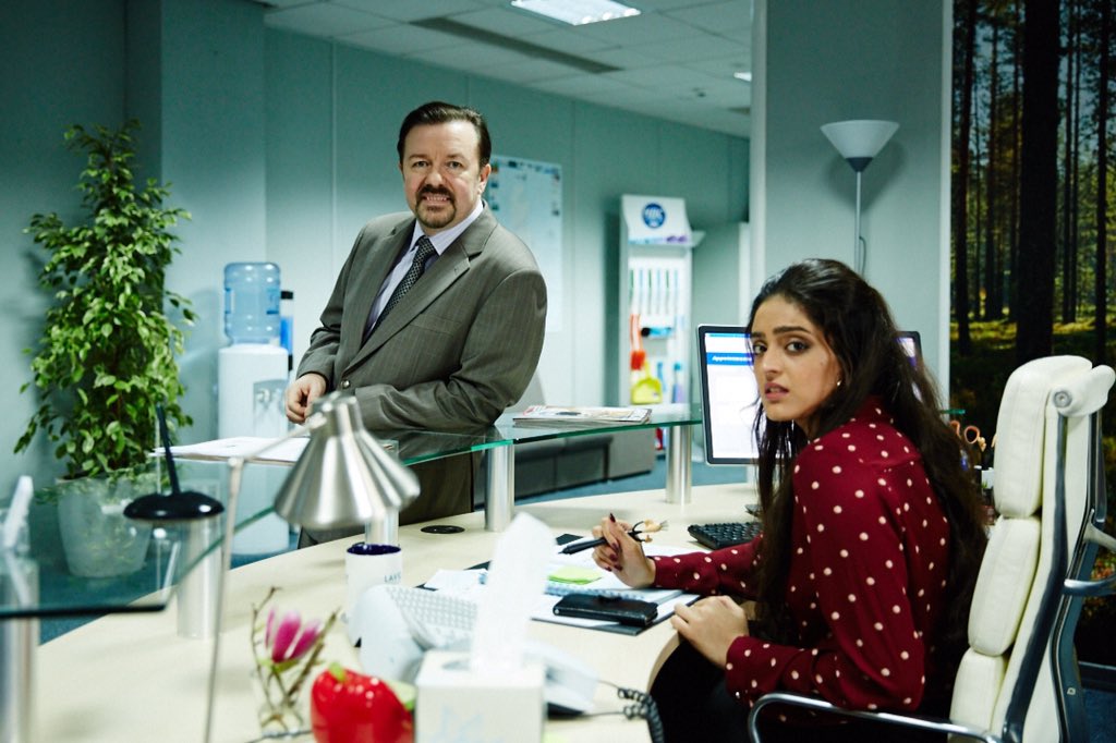 rickygervais's tweet photo. Life on The Road. In cinemas from August 19th. #BrentsBack https://t.co/5llOLlJVm7