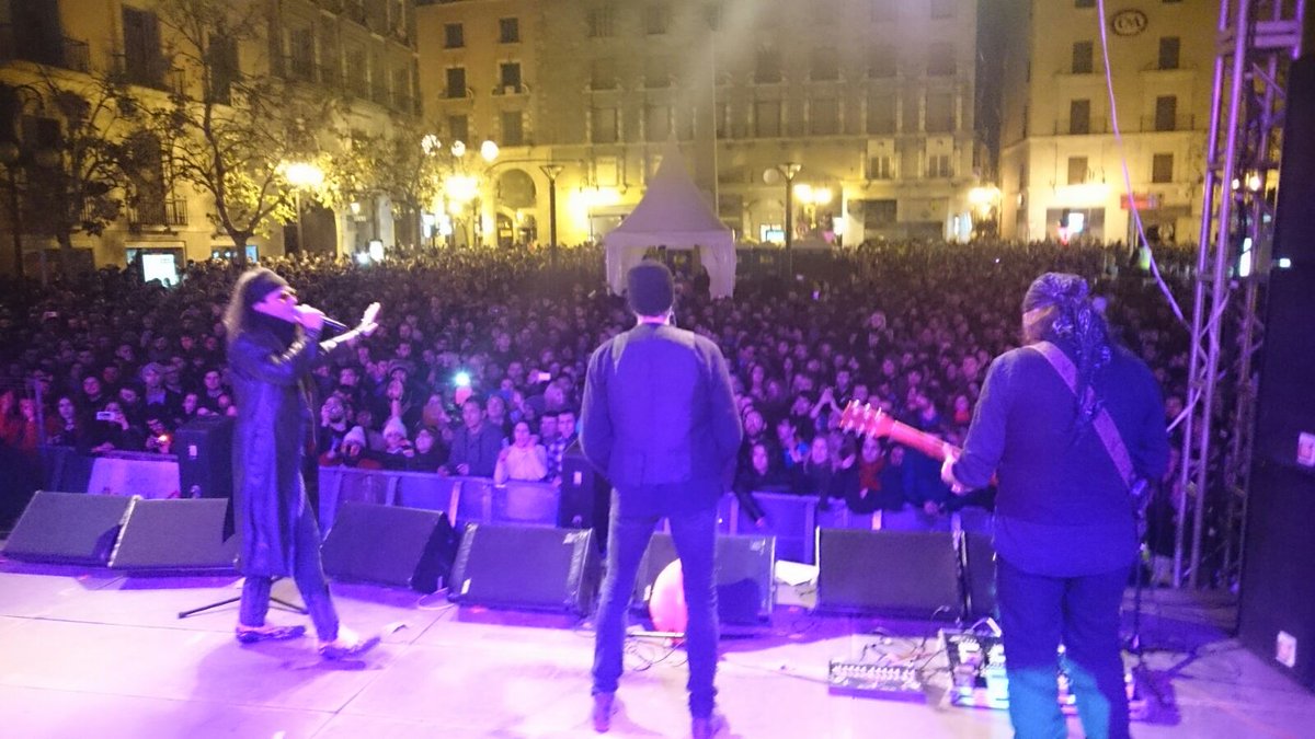 Gracias Mallorca por la acogida en esta fría noche. Brutal vuestro calor. Se os quiere 💖