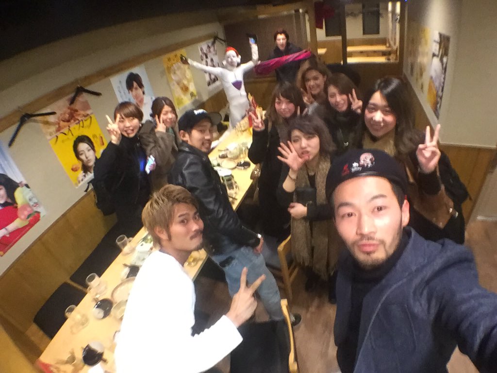ripple0831's tweet photo. Ripple2015年忘年会！
2016年の活動構想は、知名度UP!!
どんどん露出していきます♪

もっともっと、オシャレな集団にして
美を発信していきます！ https://t.co/TZZ0CRB6eR