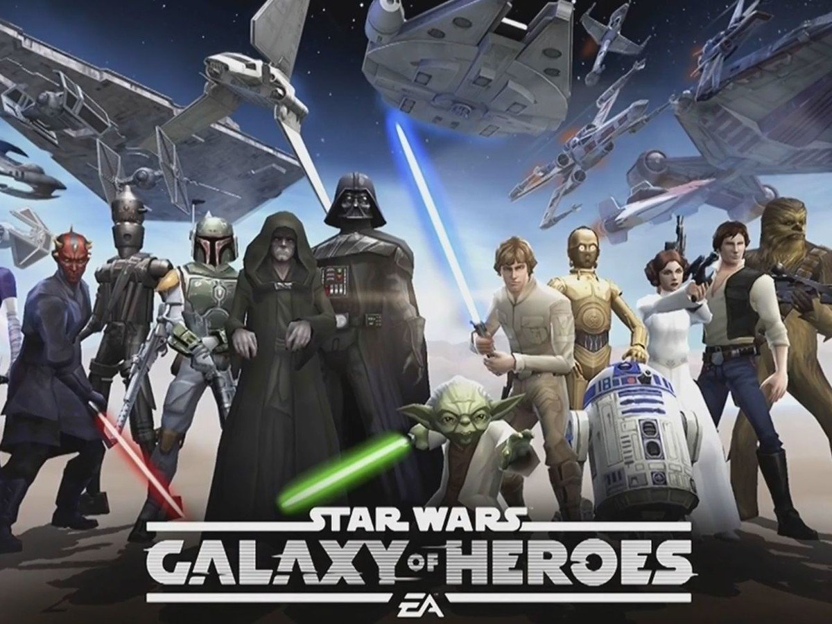 Penggila Star Wars pasti sudah tau dengan games yang satu ini. Star Wars galaxy of heroes.