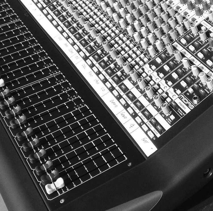 jonosteer's tweet photo. Nothing more enjoyable than mixing on an analog board :) https://t.co/w6SMfUrx9k
