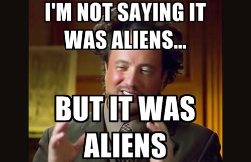 theufocase's tweet photo. This guy. 😑👽🙌🏼 #aliens https://t.co/736NmRWTlc