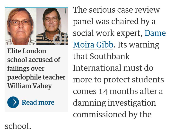 mandatenow's tweet photo. .@guardian - One hopes Dame Moira also highlights the extreme inadequacies of the 'statutory framework' #Vahey https://t.co/6Lu2ZMQ4hz