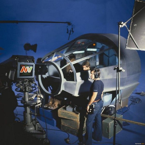 Filming Star Wars inside the Millennium Falcon