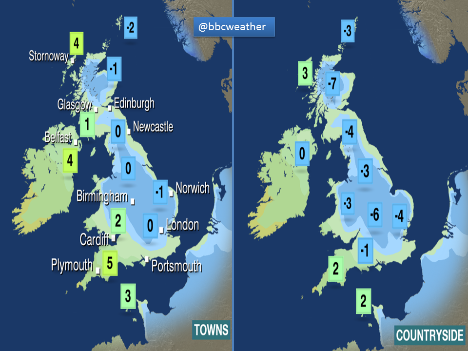 bbcweather's tweet photo. ....and another cold one tonight too! Latest warnings here: https://t.co/9XkFlhoEfy Phil https://t.co/KYXPfRALnt