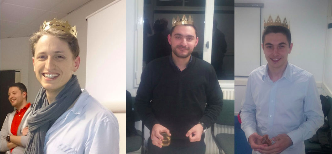 Team_3AF's tweet photo. Les réunions du comité Jeunes 3AF aquitaine, un moment convivial autour d’une galette des rois. Nos trois chanceux: https://t.co/m13GDWt4ig