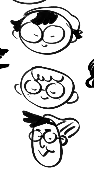 some of these are drawn by jackie and others 