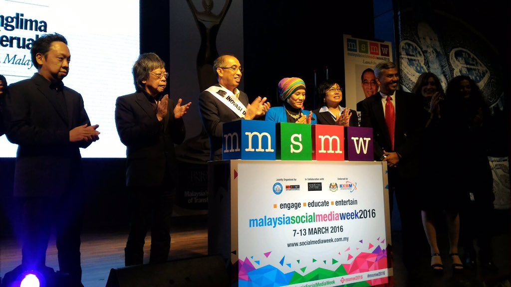 SENARAI PEMENANG ANUGERAH MALAYSIA SOCIAL MEDIA WEEK 2016 !