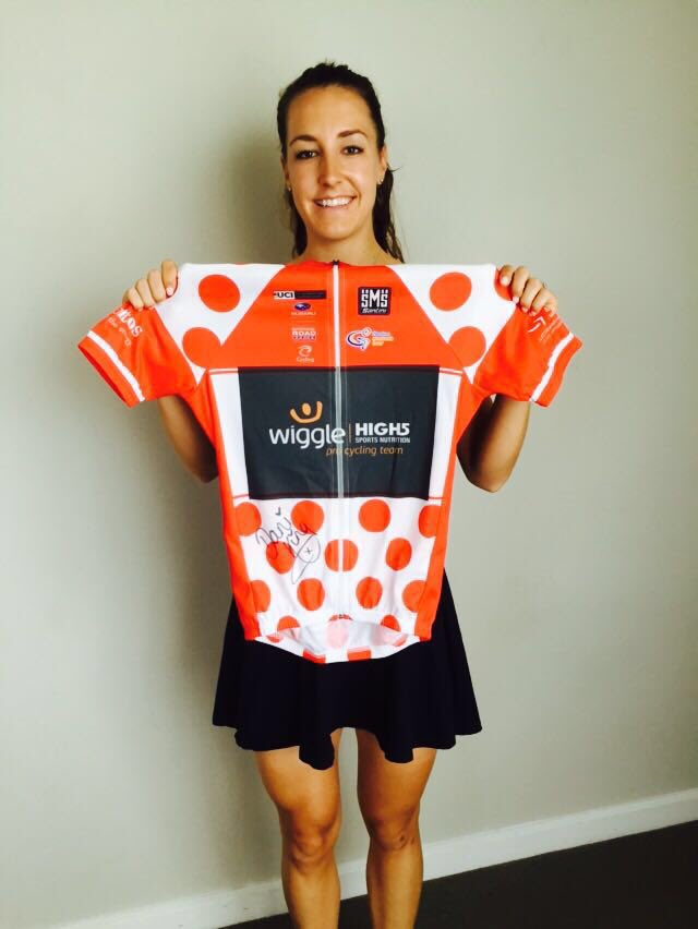 RoweandKing's tweet photo. Win @DaniKing1 signed KOM jersey, won yesterday at TDU-RT &amp; follow @roweandking for chance to win!
Ends Fri 8pm GMT https://t.co/rmPh2amihB