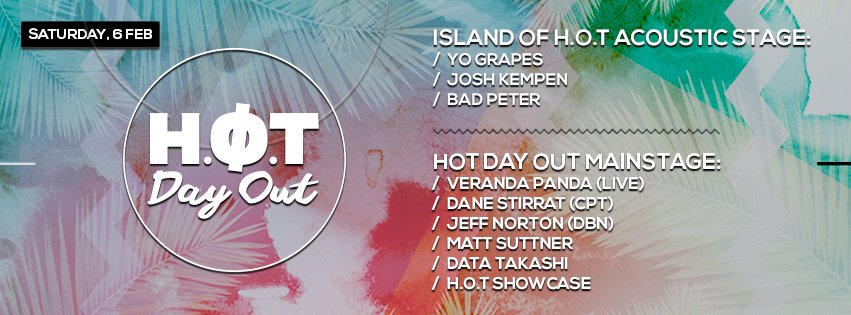Hot_On_Top's tweet photo. Join us for a day out at Jozi's hottest boutique music festival on 6 Feb! 🌴☀ #HotDayOut https://t.co/71CmNoj8F0 https://t.co/IhfHAIqMoR