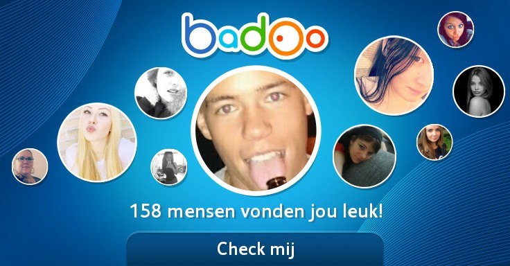 Hang rond met Dennis en andere leuke mensen in de buurt, als jij je aanmeldt voor Badoo!